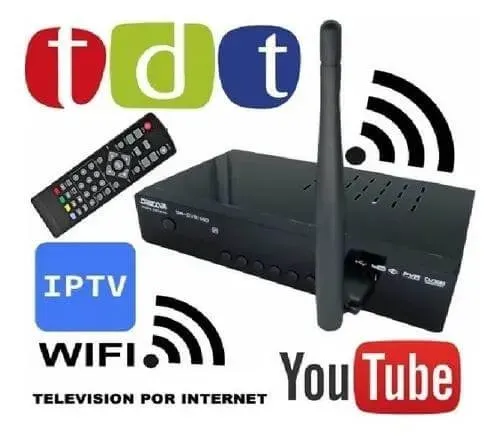 Tdt Decodificador Para Tv Receptor Televisor Codificador