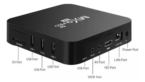 Tv Box 8gb Ram 1gb Quad Core Convierte Tv A Smart Tv