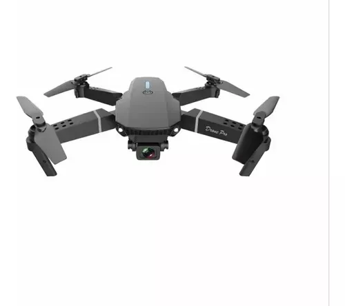 Drone Con Cámara 4k, Dual Plegable Color Negro E88 Pro