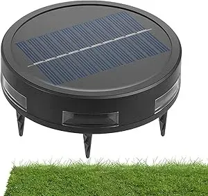  Lámpara Solar Al Aire Libre Solar Pared Piso Plegable 4 Leds