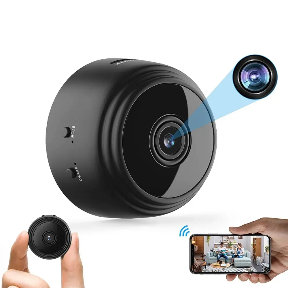 Mini Camara Espia Wifi Oculta A9 Hd 1080