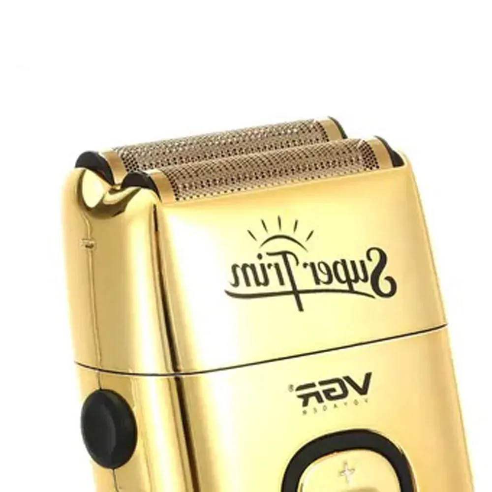 Máquina  Afeitar Shaver Rasuradora Super Trim VGR V332 Dorada