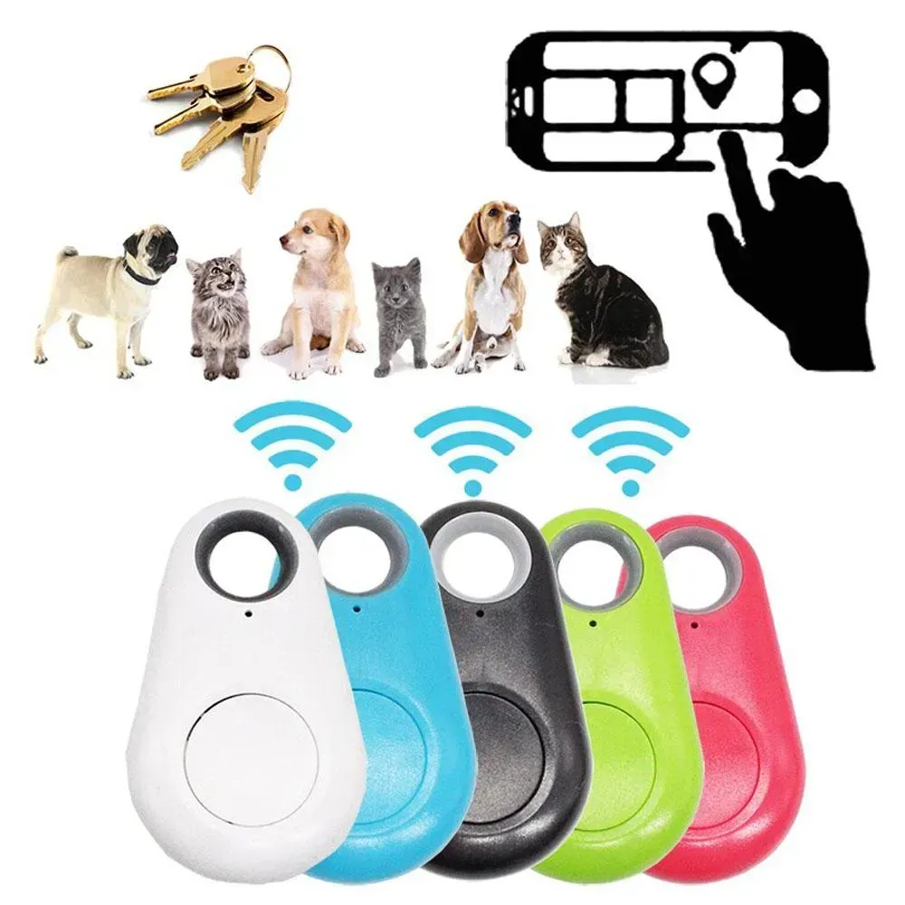 Chip Localizador GPS ANTI2 Verde Mascotas Mini Rastreador Bluetooth