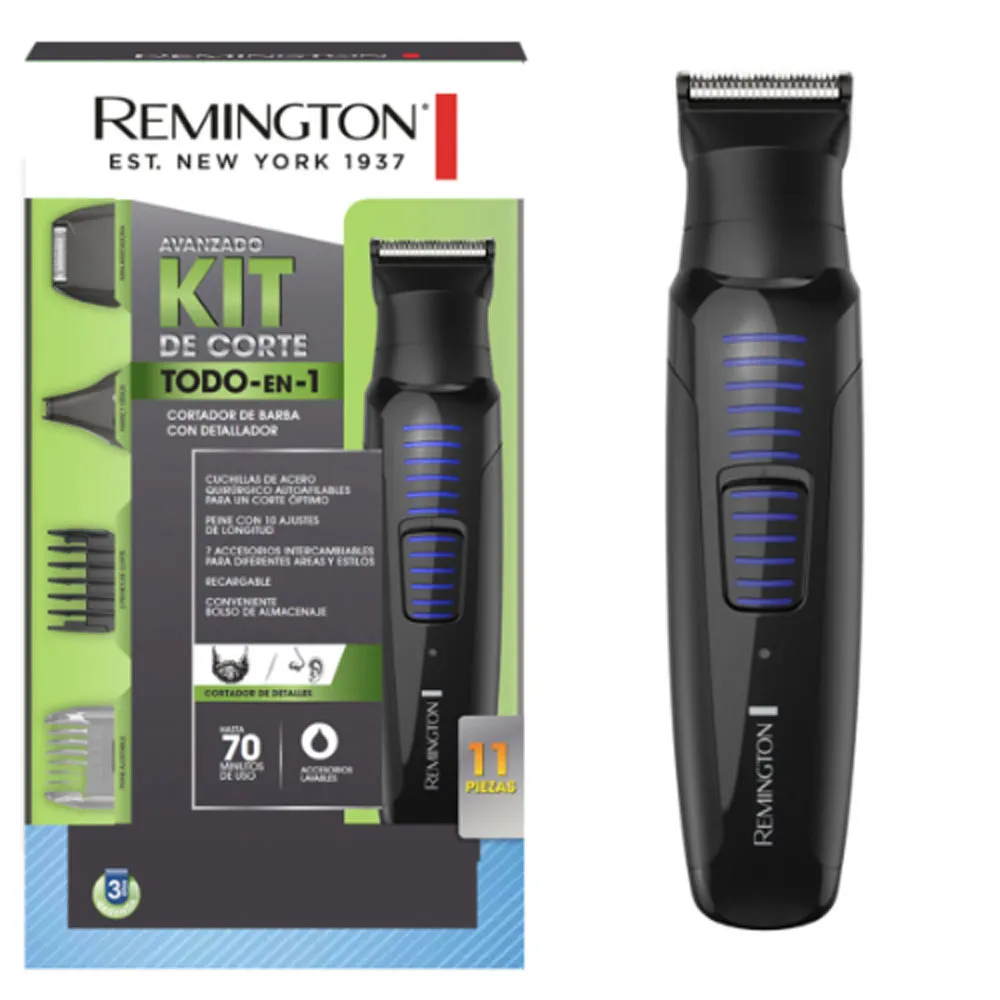 Kit Cortador Personal Remington PG 6125 Recargable Todo En 1