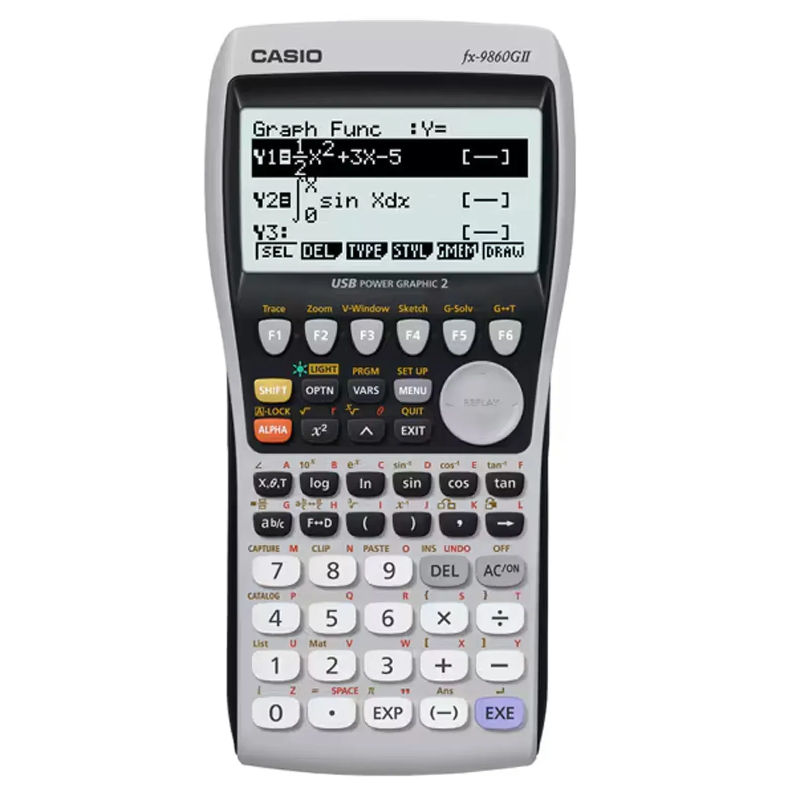 Calculadora Cientifica CASIO FX9860 GII Funciones Matematicas Programable