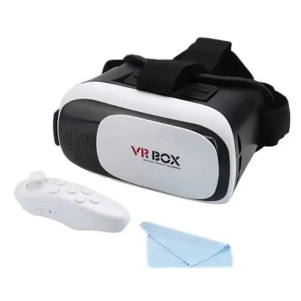 Gafas 3d Realidad Virtual Vr Box + Control