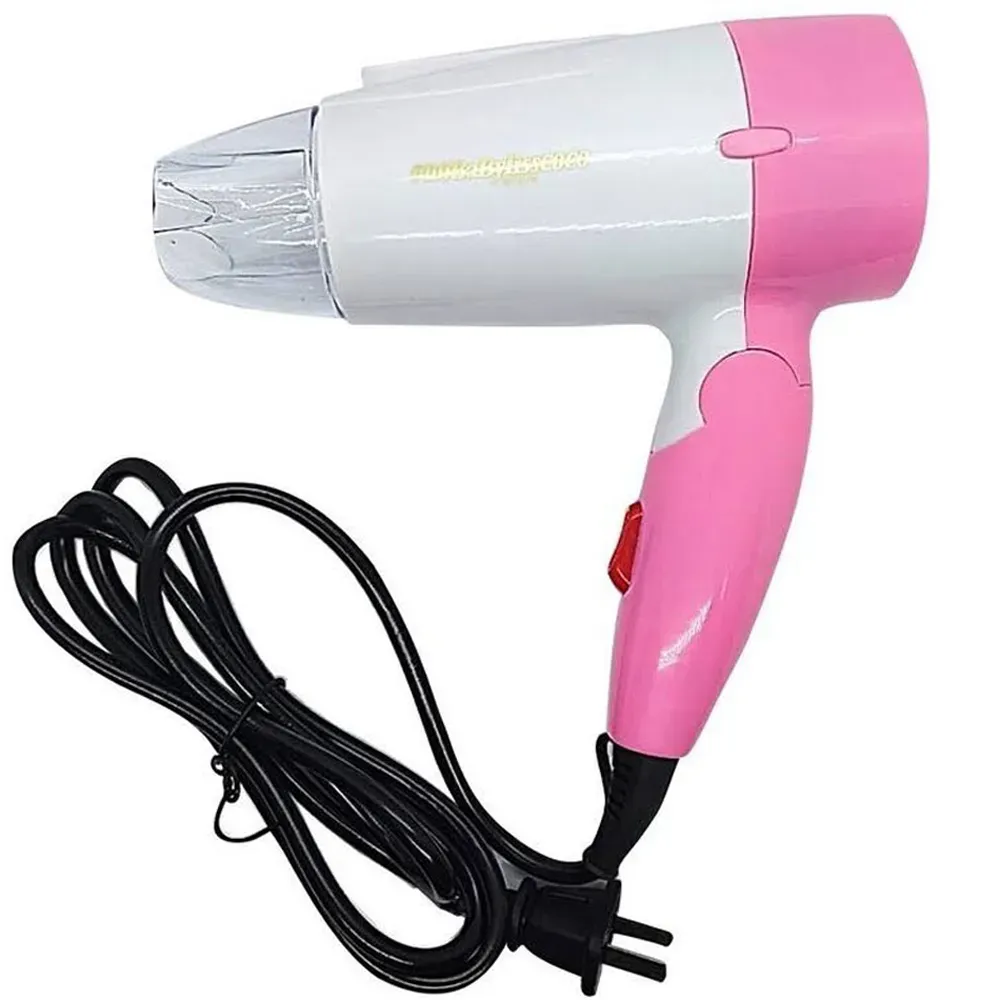 Mini Secador Viajero PRO-888 Rosado 1500W Cabello Transportable