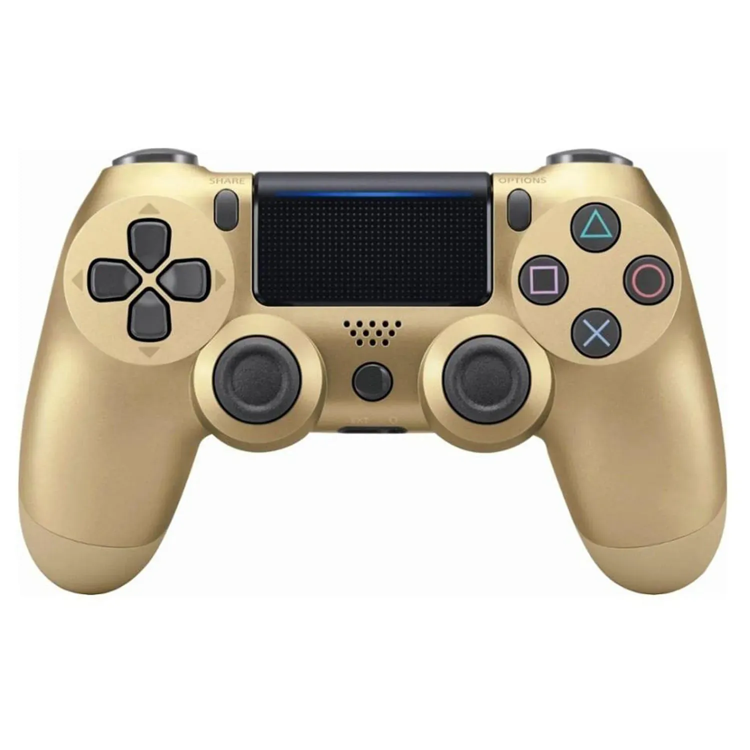 Control Playstation 4 Ps4 Generico DualShock Led Tactil Recargable Dorado