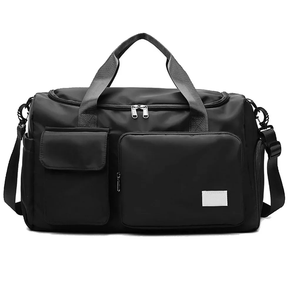 Maleta  Gym Morral Deportivo Viajera Multi Compartimiento Negro