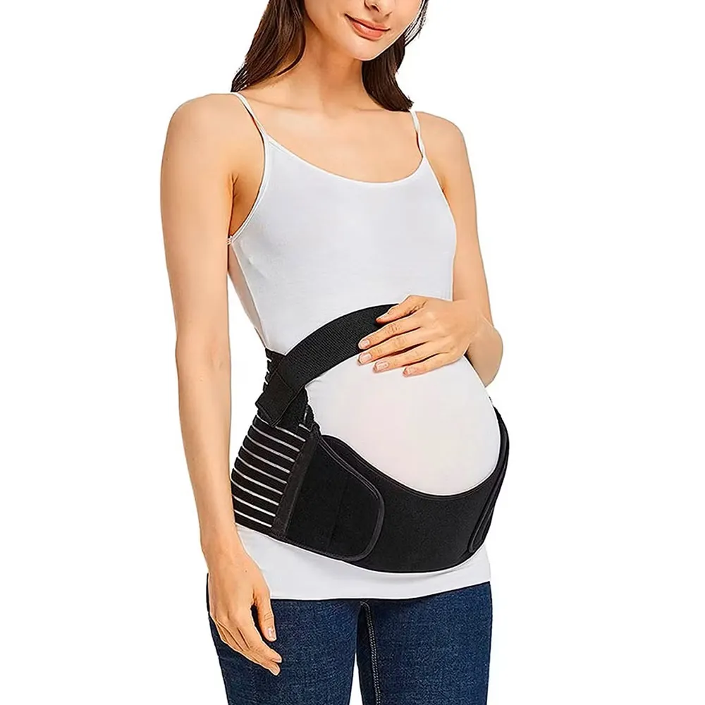 Faja Embarazadas Negro FK-81 Talla L Corrector Maternidad