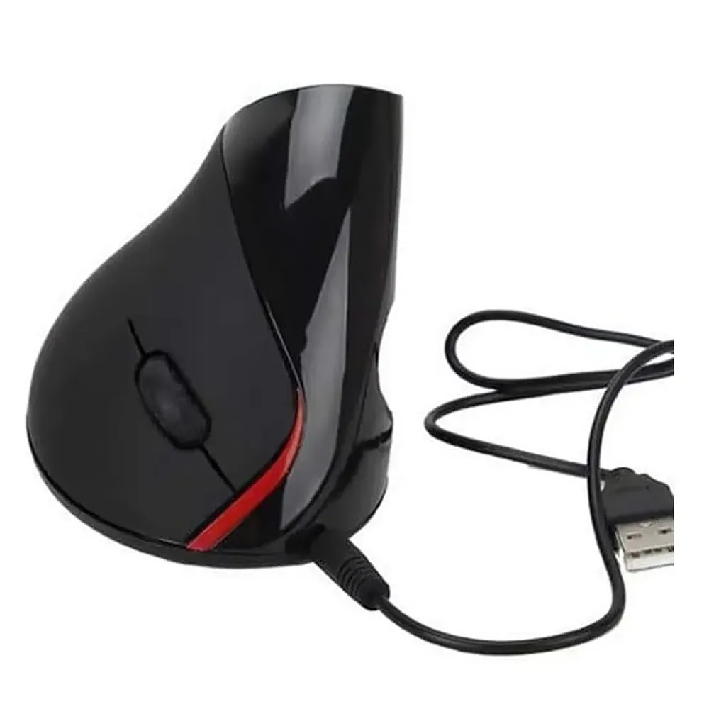 Mouse 5 Botones Optico Vertical Ergonomico Cable Computador