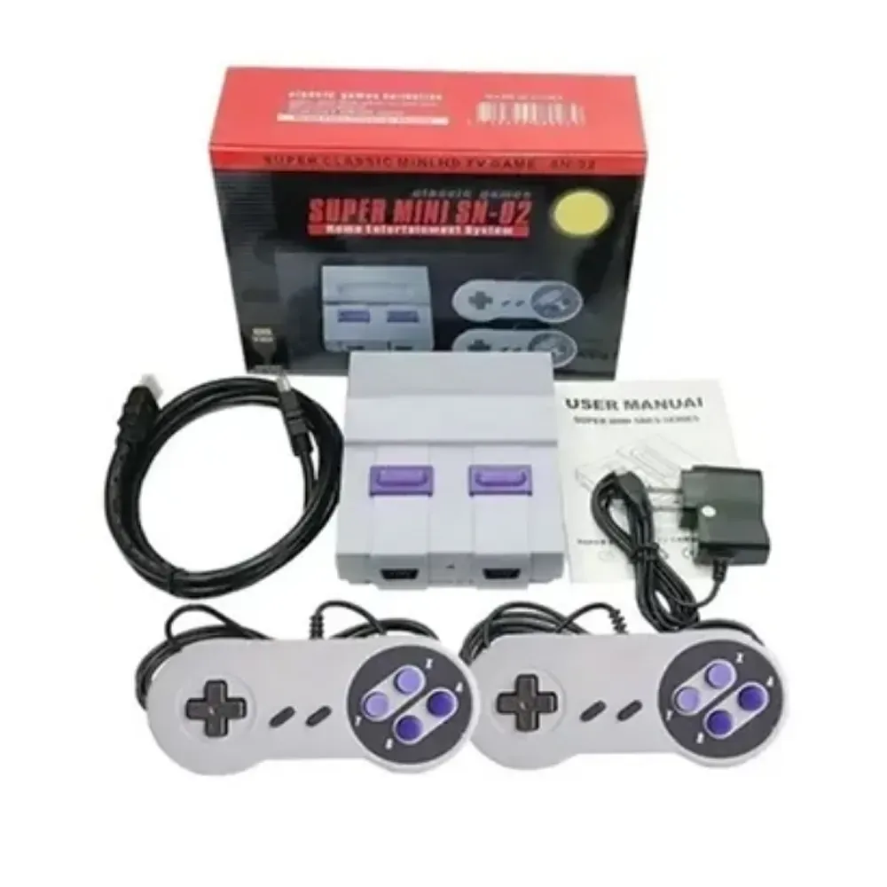 Mini Consola Retro 821 Video Juegos Clasicos 8 Bits Integrados Tv HDMI