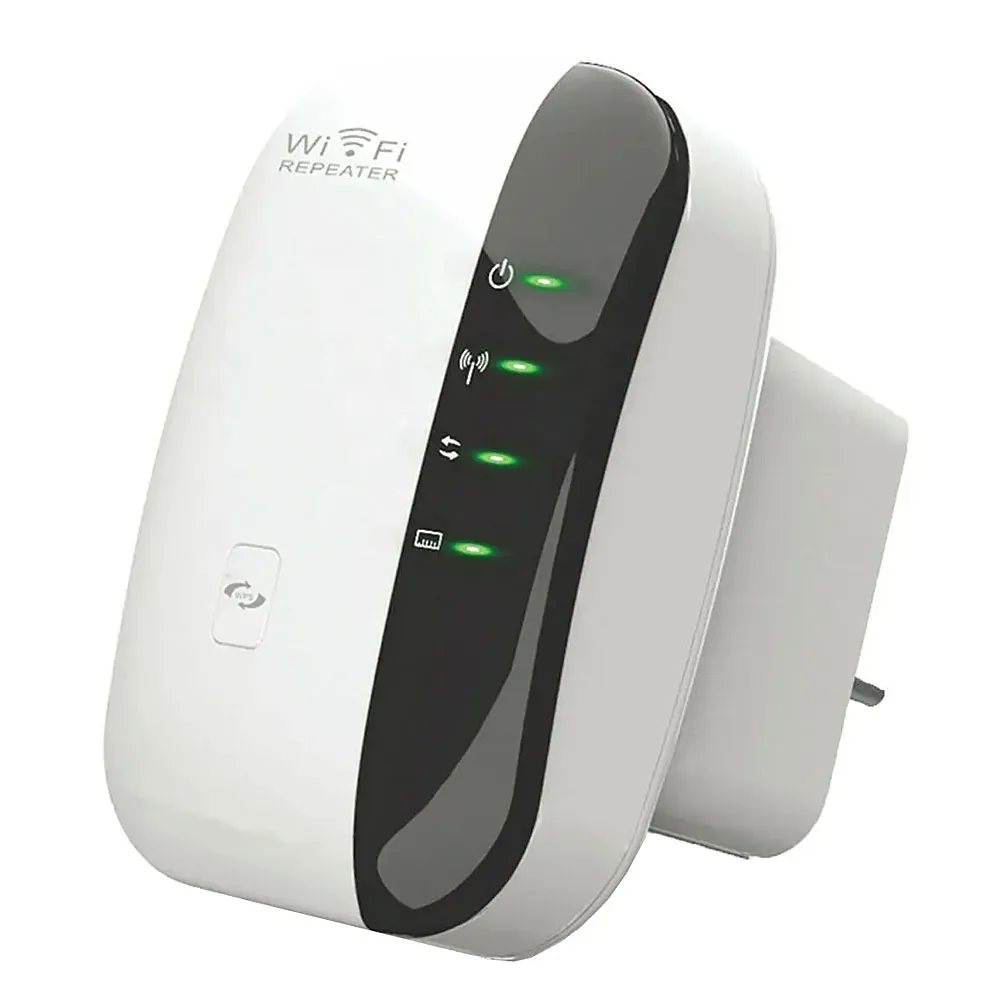 Dispositivo Amplificador Repetidor Red Pared Wireless-N Wifi Router Enchufe