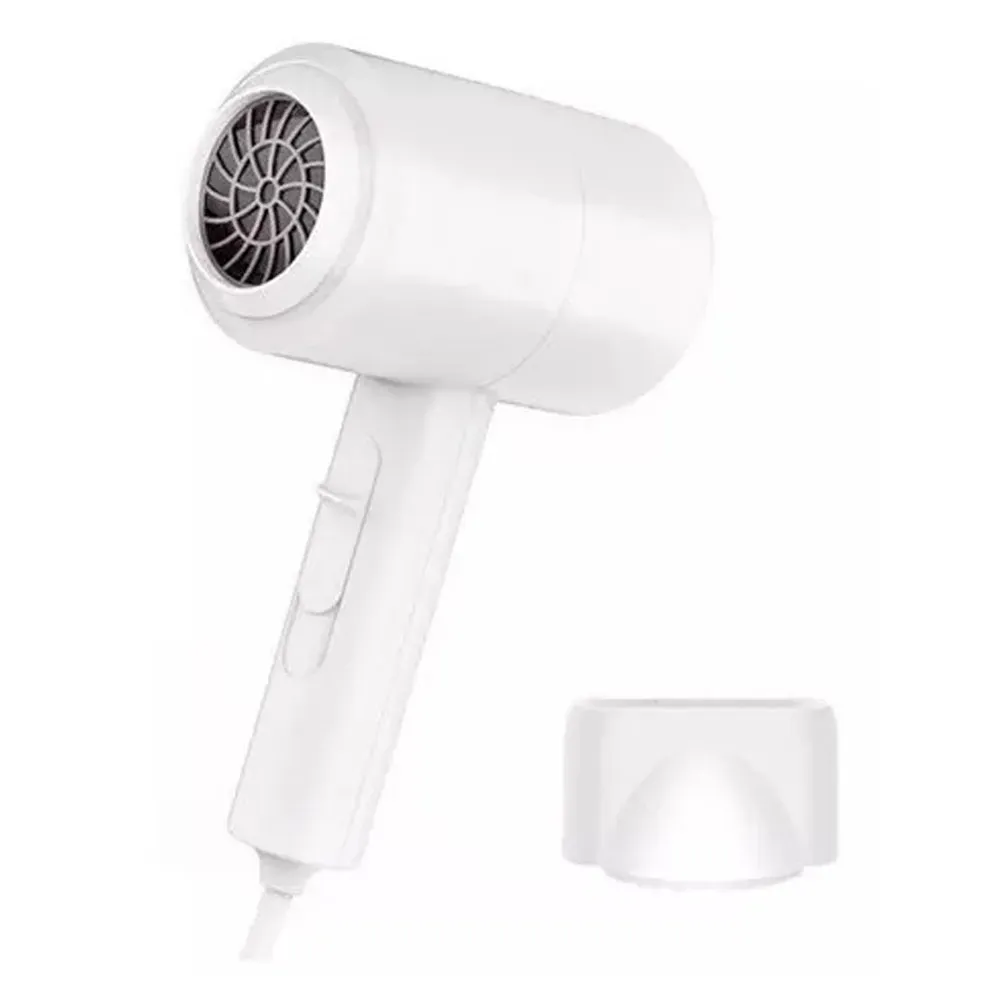 Mini Secador Viajero RE-2032 Blanco 1200W Cabello Transportable