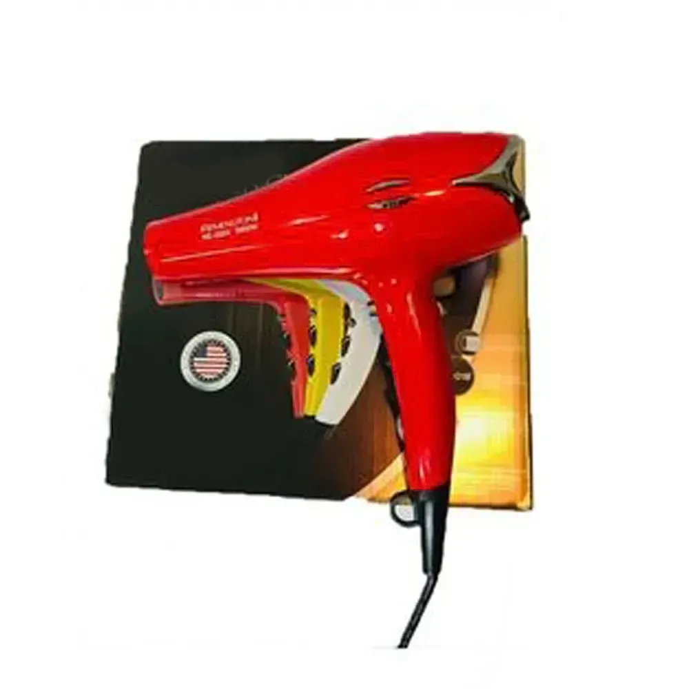 Secador Cabello Beneficios Estiliza 5000w Rojo RE-2020 Pro Air