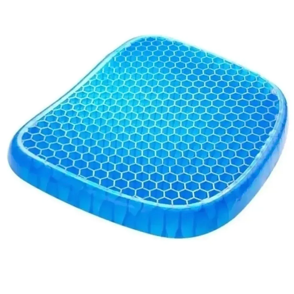 Cojin Silicona Silla Flexible Gel Transpirante + Funda Protectora