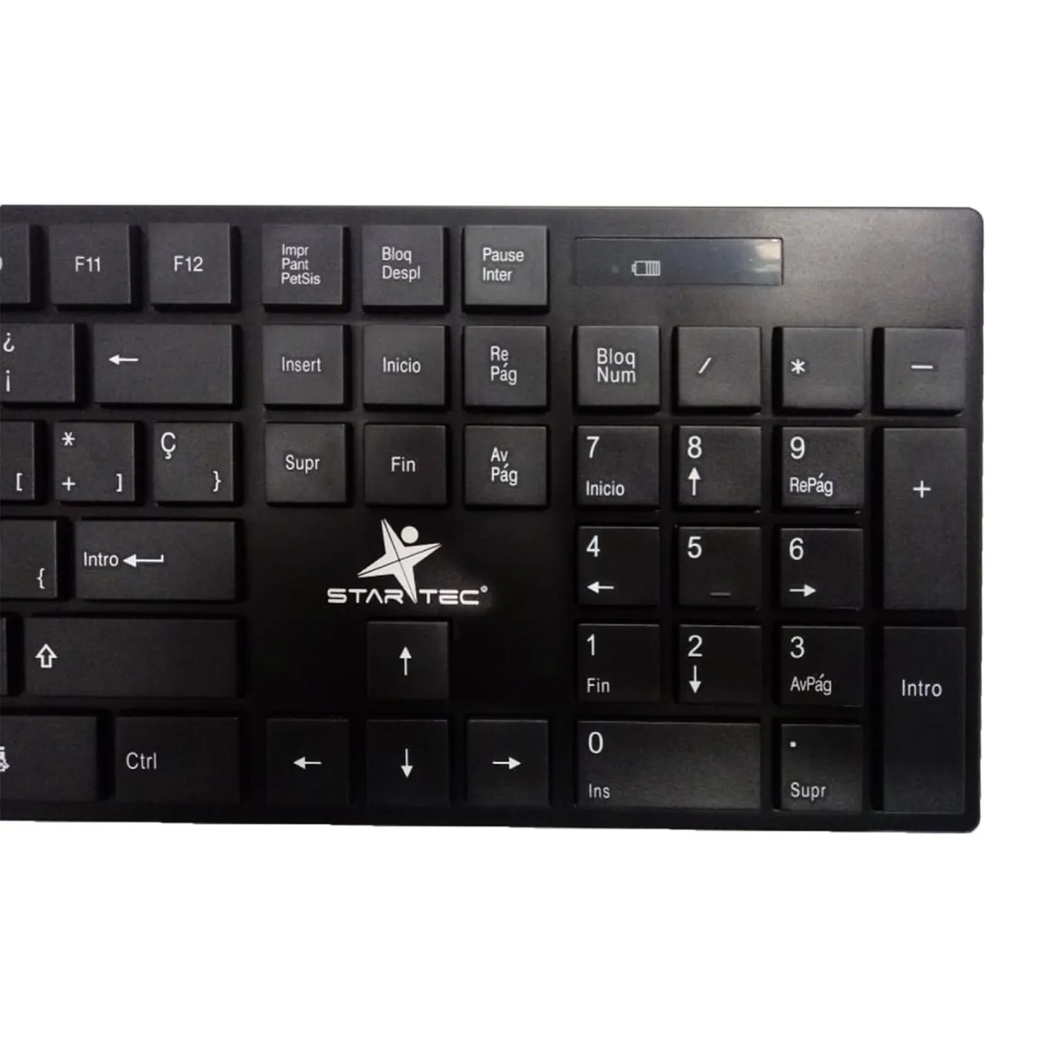 Teclado Inalambrico Star Tec St-Kb-689 Negro