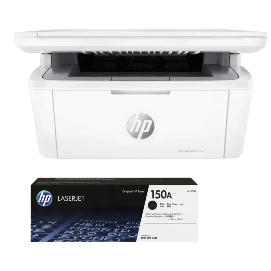 Combo Impresora Multifuncional HP M141W +Tóner HP 150A Negro