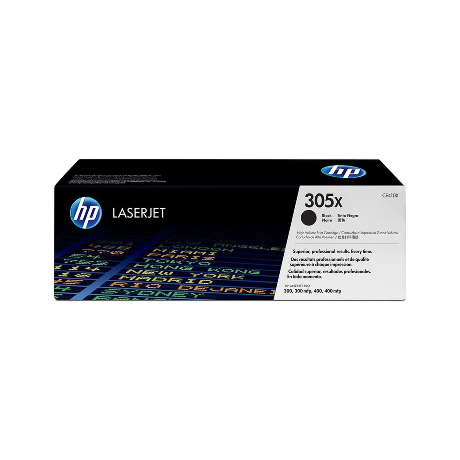 Cartucho Original De Tóner Hp 305X Alto Rendimiento Negro, 4.000 Páginas