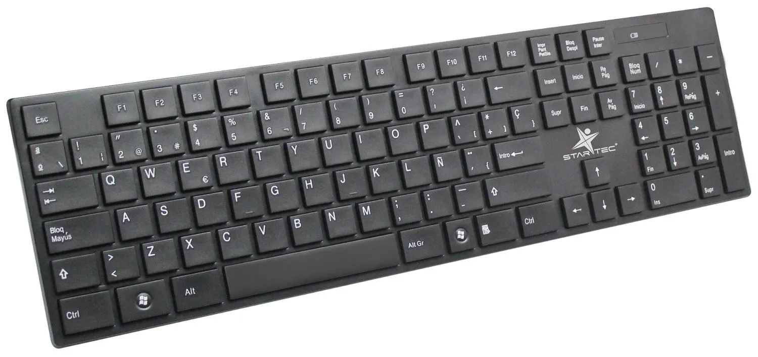 Teclado Inalambrico Star Tec St-Kb-689 Negro