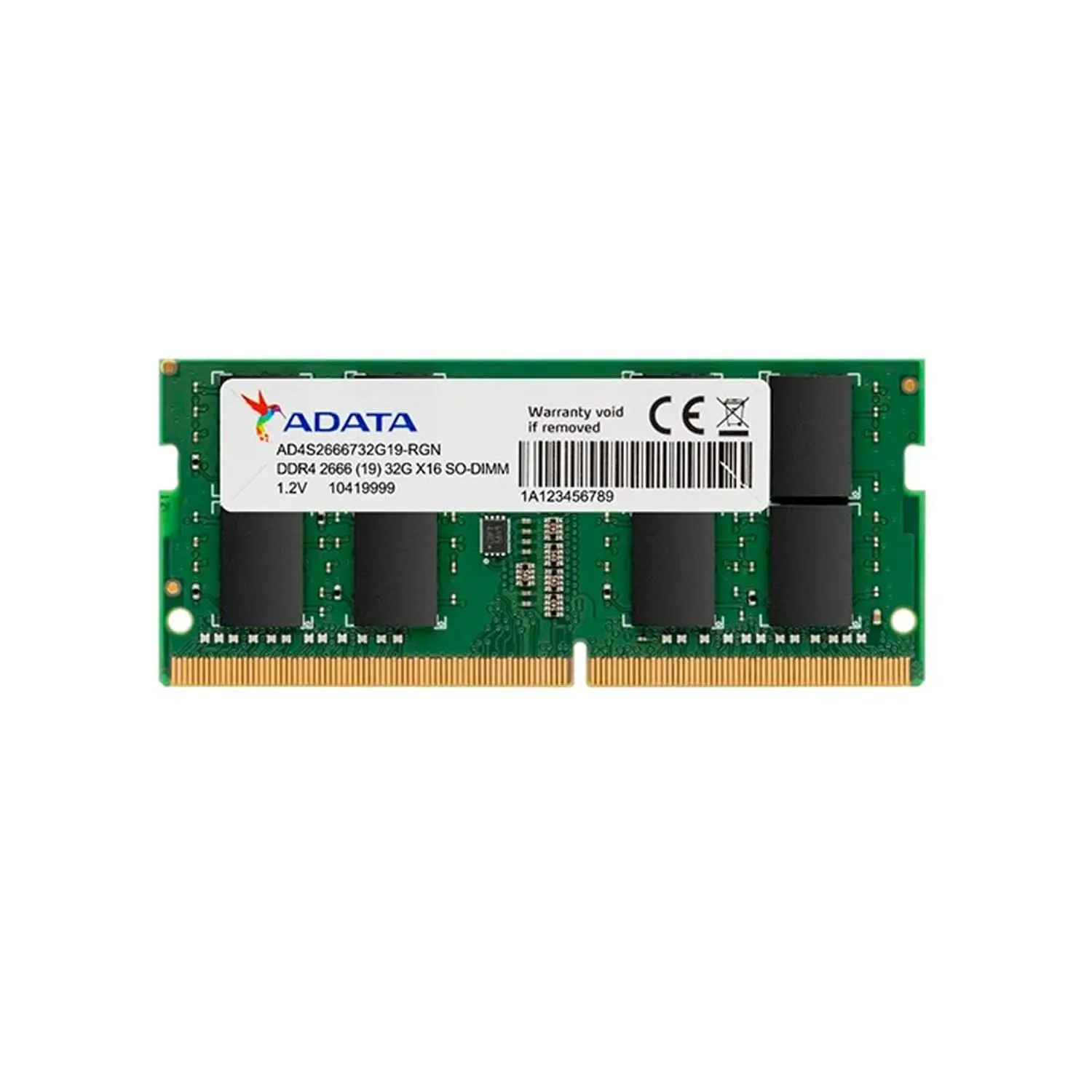 ADATA MEMORIA RAM PORTATIL DDR4 8GB BUS 2666