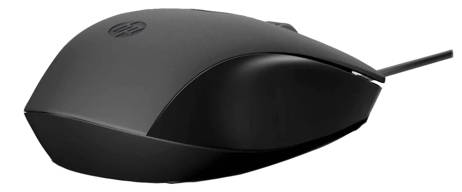 Mouse Hp 150 Alámbrico Wired Negro