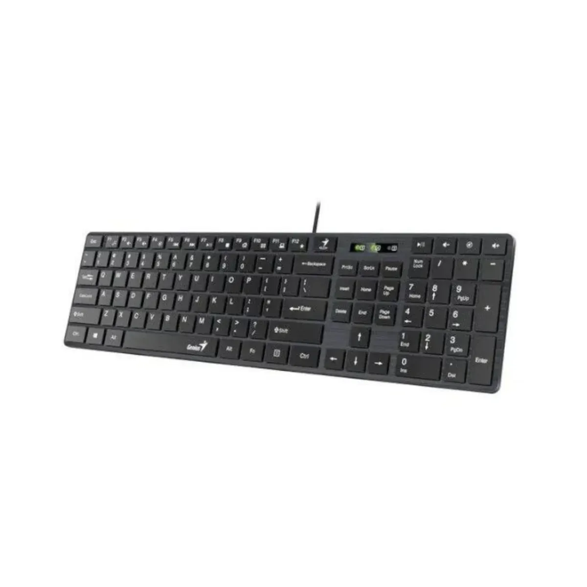 Combo Teclado GENIUS + Mouse SlimStar C126 Alambrico USB COLOR Negro