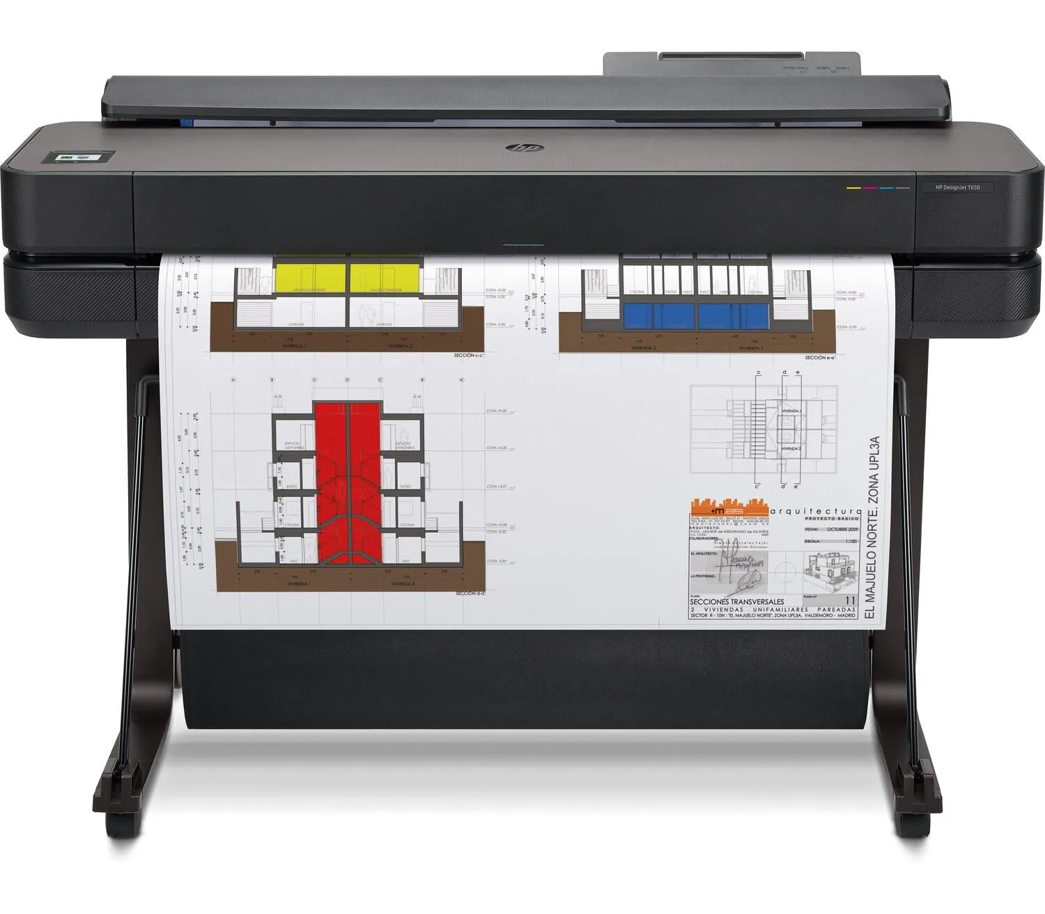 Plotter Hp DesignJet T650 De 36 Pulgadas 5HB10A