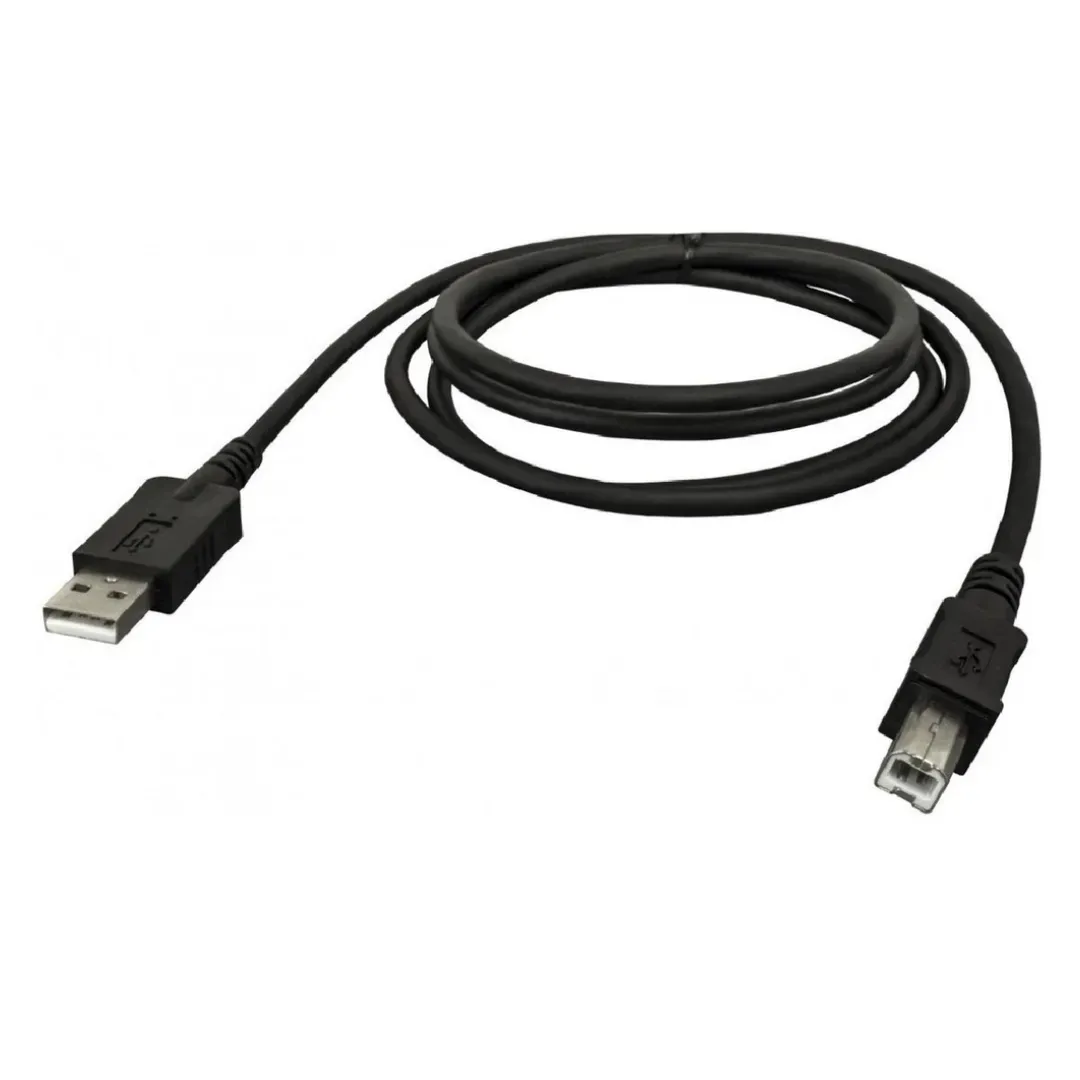 Cable Usb 2.0 Para Impresora 1,8 mts Negro