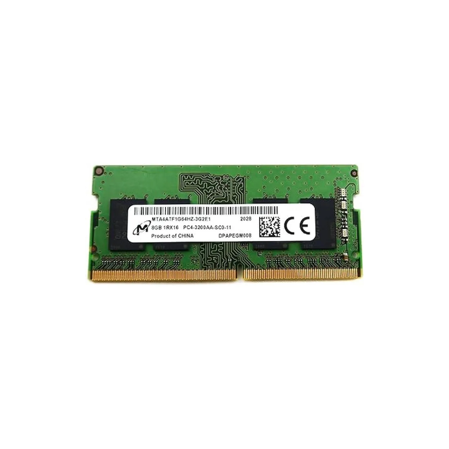 Memoria Micron DDR4 8GB Udimm MTA4ATF1G64AZ-3G2E1