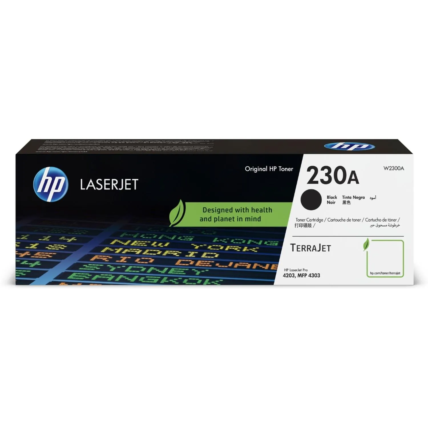 Cartucho Original De Tóner Hp 230A negro, 2.000 Páginas