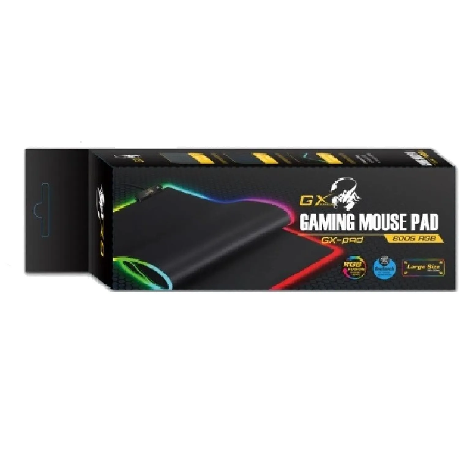 Pad Mouse Gamer Genius Gx 800s Rgb Negro