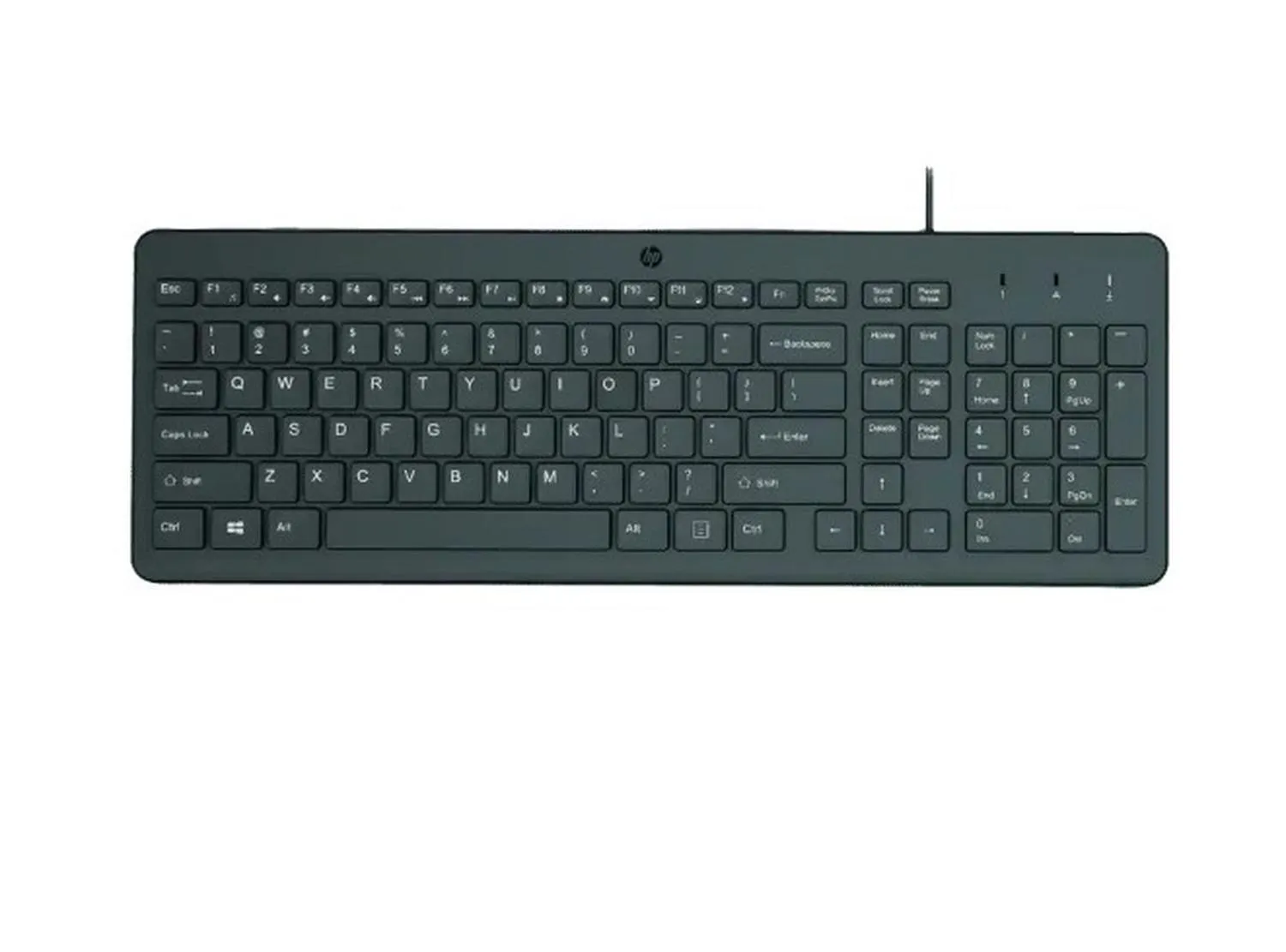 Teclado Alámbrico Hp 150 Negro