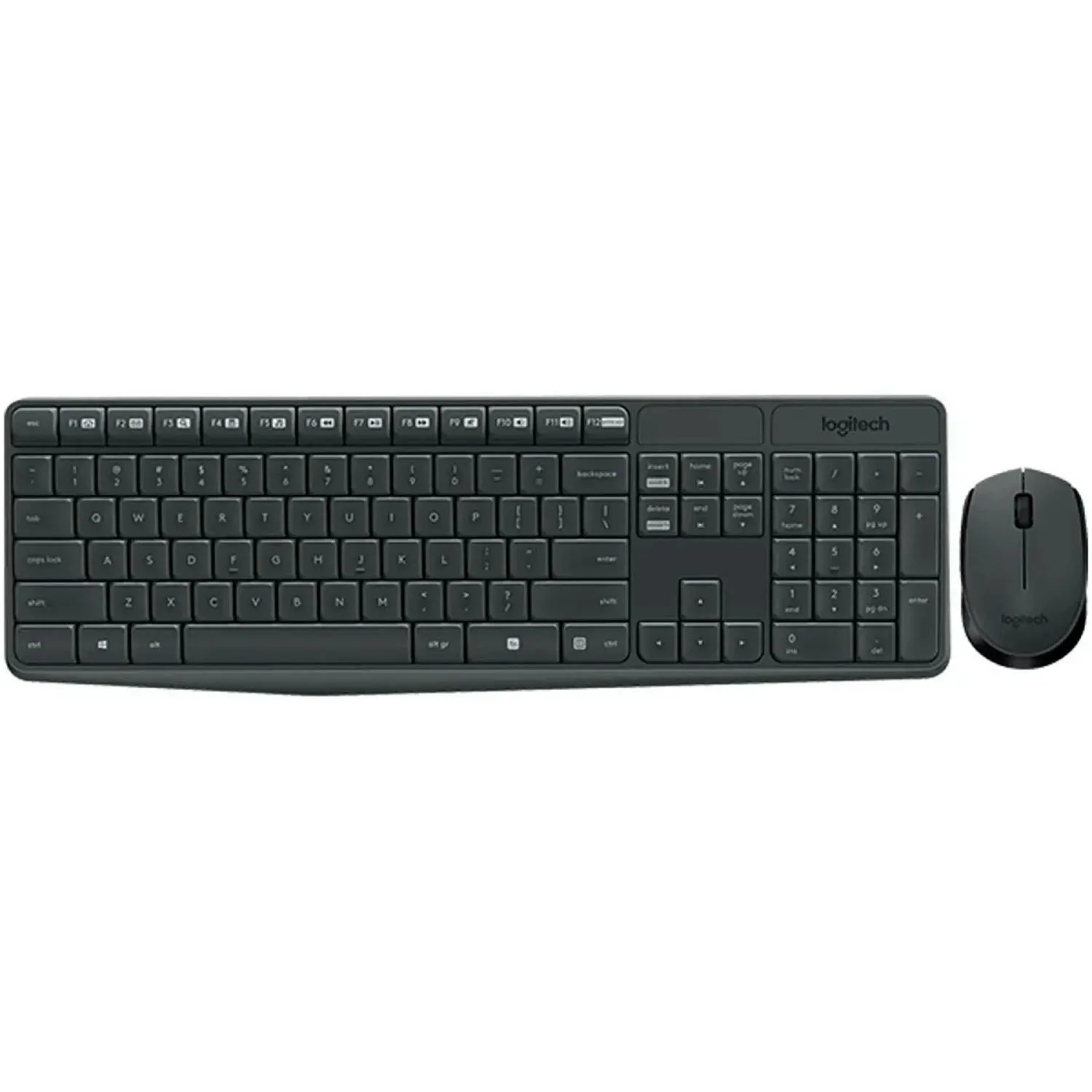 Combo Logitech Teclado y Mouse Mk235 Inalambrico