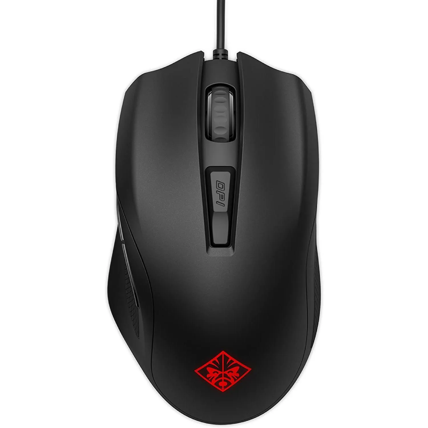 Mouse Original Alámbrico Gamer Hp 400 Omen Negro