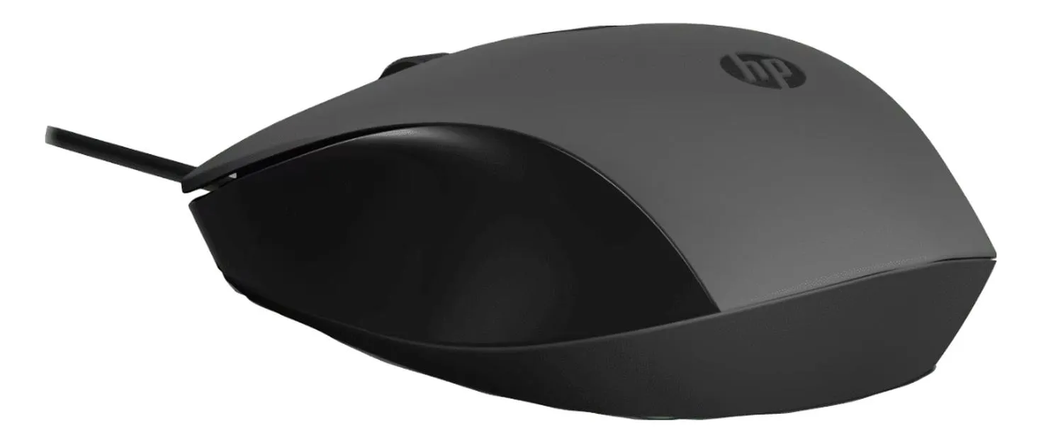 Mouse Hp 150 Alámbrico Wired Negro