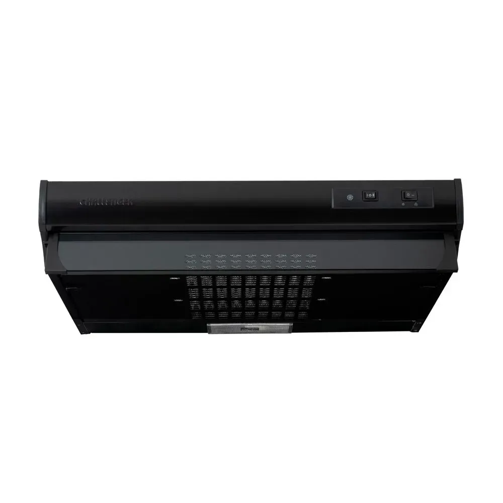 Campana Horizontal Challenger negra 60 cm 2 velocidades  Cx 4200 