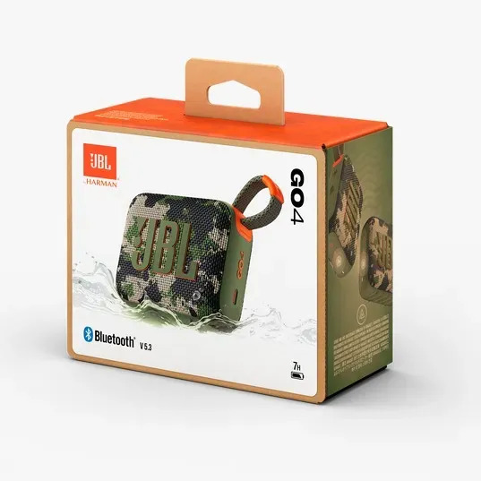 Parlante JBL Inalámbrico Bluetooth GO 4 4.2W Camuflado Original