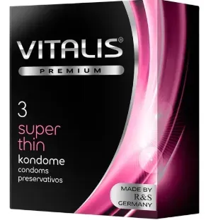 Kit Power Sex, Anillo Vibrador, Preservativo Vitalis Super Thin y Lubricante Multiorgasmo