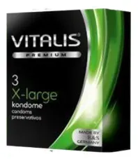 Kit Power Sex, Anillo Vibrador, Preservativo Vitalis X-large y Lubricante Multiorgasmo