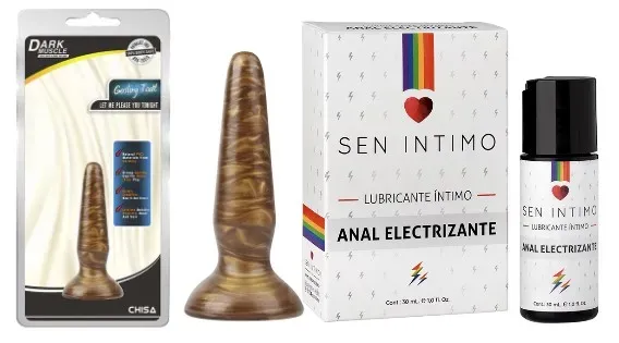 Kit Plug Anal Gosling Todt y Lubricante Anal Electrizante