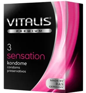 Vitalis Preservativos Sensation x 3 Unidades