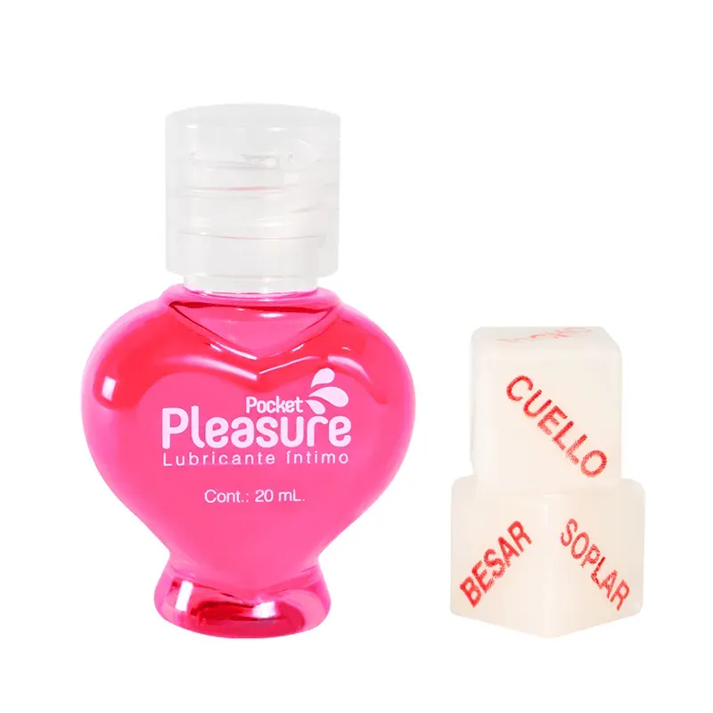 Lubricante Cereza Con Dados 20ml