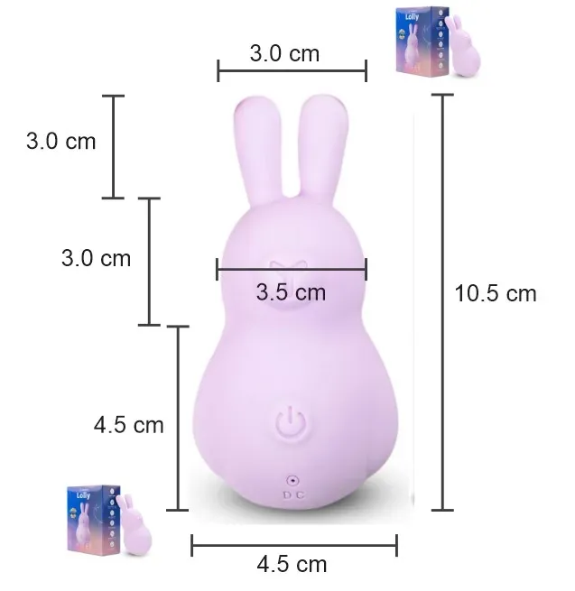 Vibrador Y Estimulador Miffy