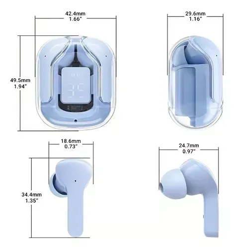 Audifonos Bluetooth Ultrapods 5.3 Pro Inalambricos 