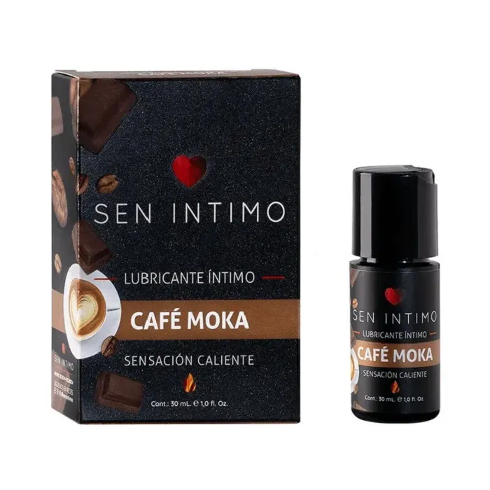 Lubricante Caliente Sabor a Café Moka Sen Intimo