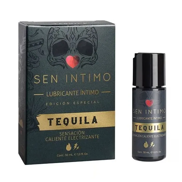 Lubricante Sabor a Tequila Electrizante Sen Intimo