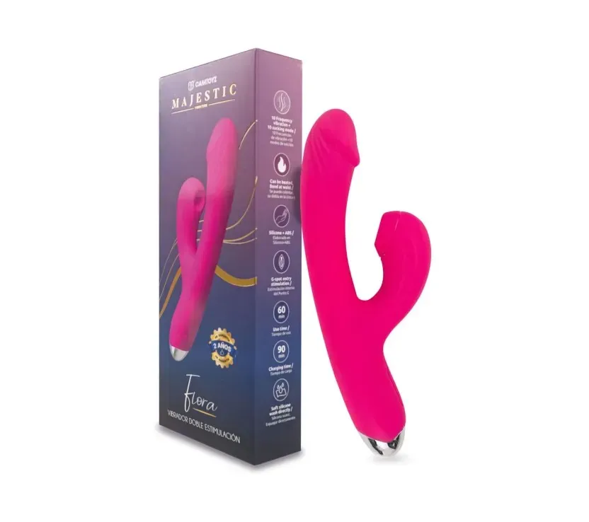 Vibrador Doble Flora CAMTOYZ