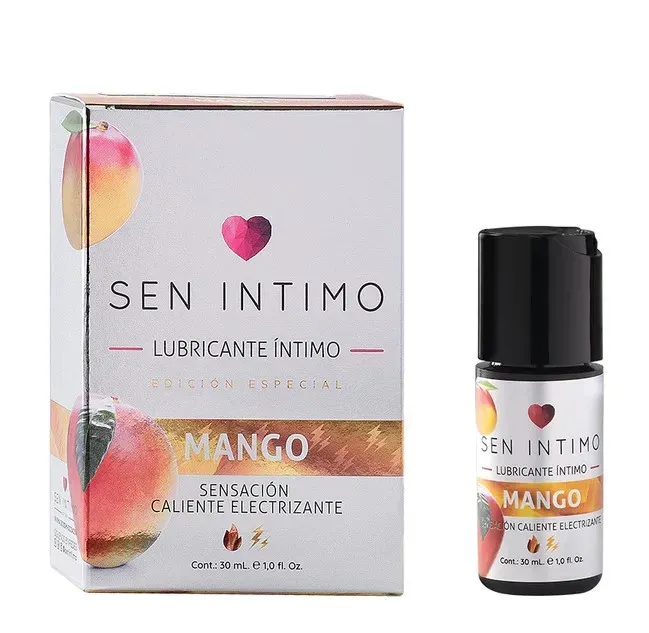 Lubricante Electrizante Caliente Sabor Mango SEN INTIMO 