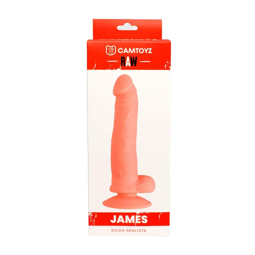 Dildo Realista James Oscuro CAMTOYZ